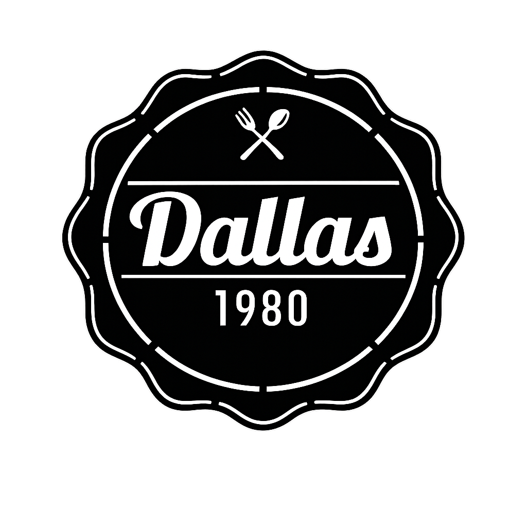 Logotipo de Cafetería Restaurante Dallas 1980